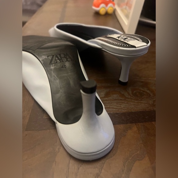 Zara Sky blue Women's Mules - Picture 5 of 6